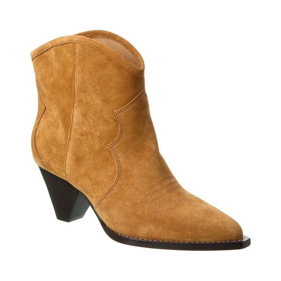 Isabel Marant Darizo Suede Bootie, Brown - Picture 1 of 5